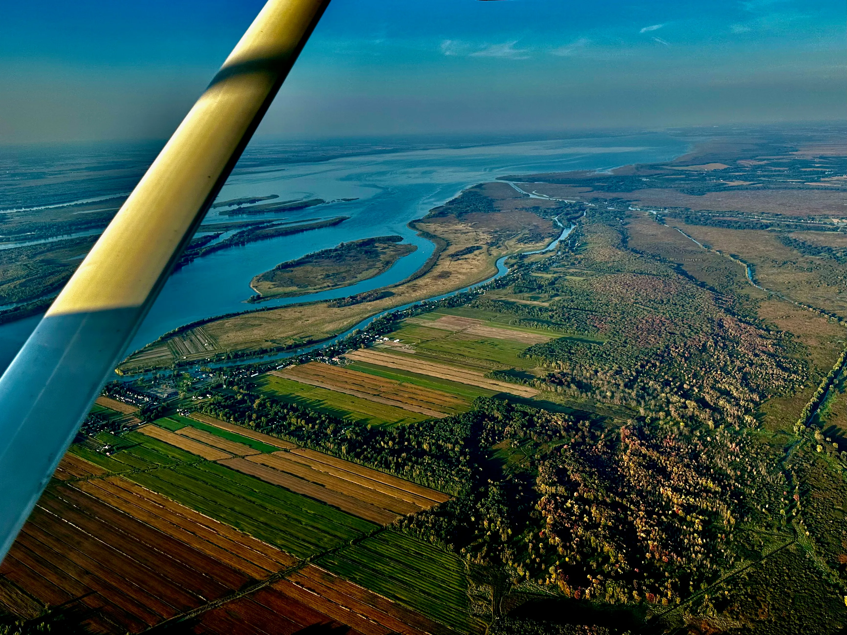 Approche du Lac Saint-Pierre